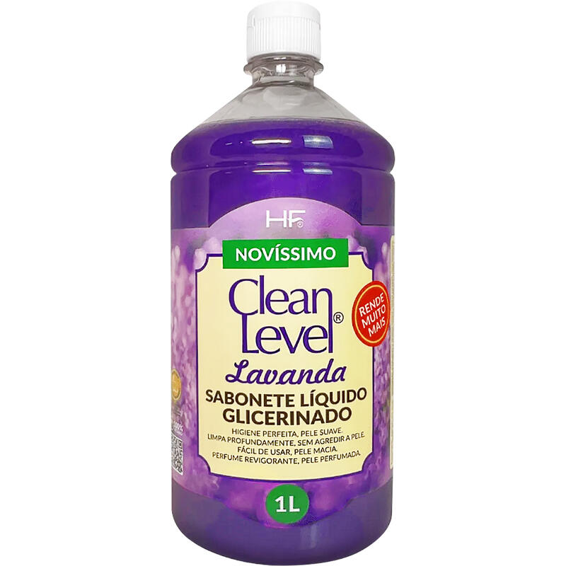 Sabonete Líquido Clean Level Lavanda 1L