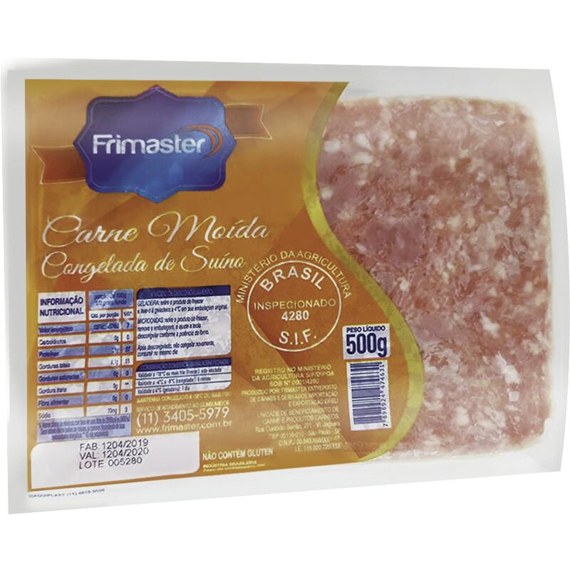 Carne Suína Moída Frimaster Congelada 500g