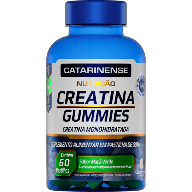 Suplemento Alimentar Catarinense Creatina 60 gomas