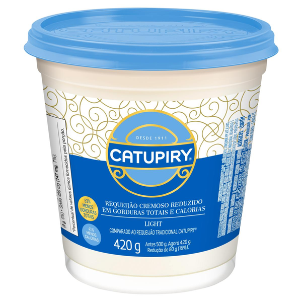 Requeijao Catupiry Light 420g