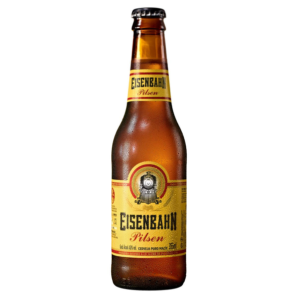 Cerveja Eisenbahn Pilsen Puro Malte Long Neck 355ml