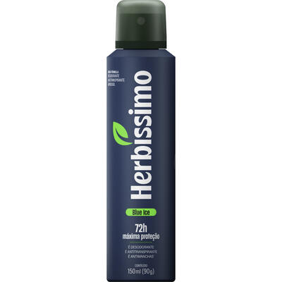 Desodorante Aerossol Herbíssimo Blue Ice 150ml