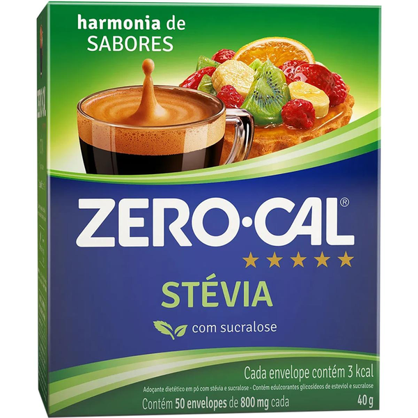 Adoçante em Pó Zero-Cal Stévia 40g