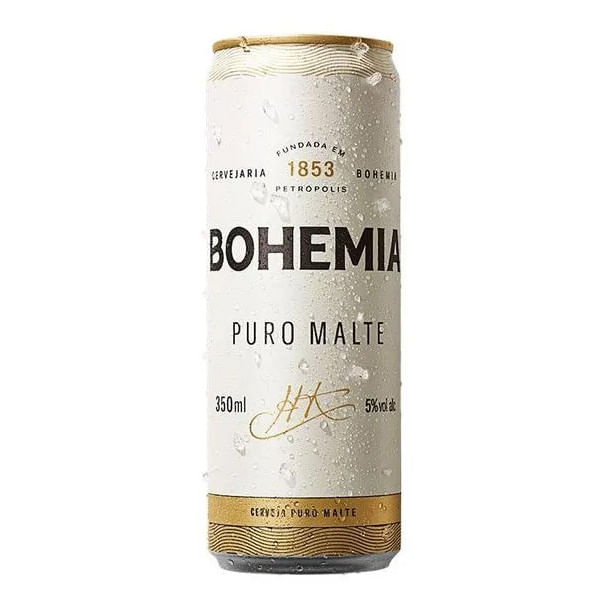 Cerveja BOHEMIA Puro Malte 350ml