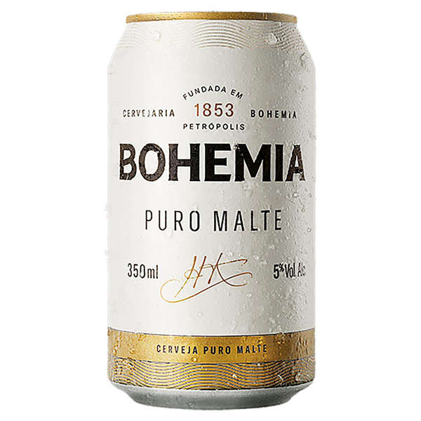 Cerveja BOHEMIA Puro Malte 350ml