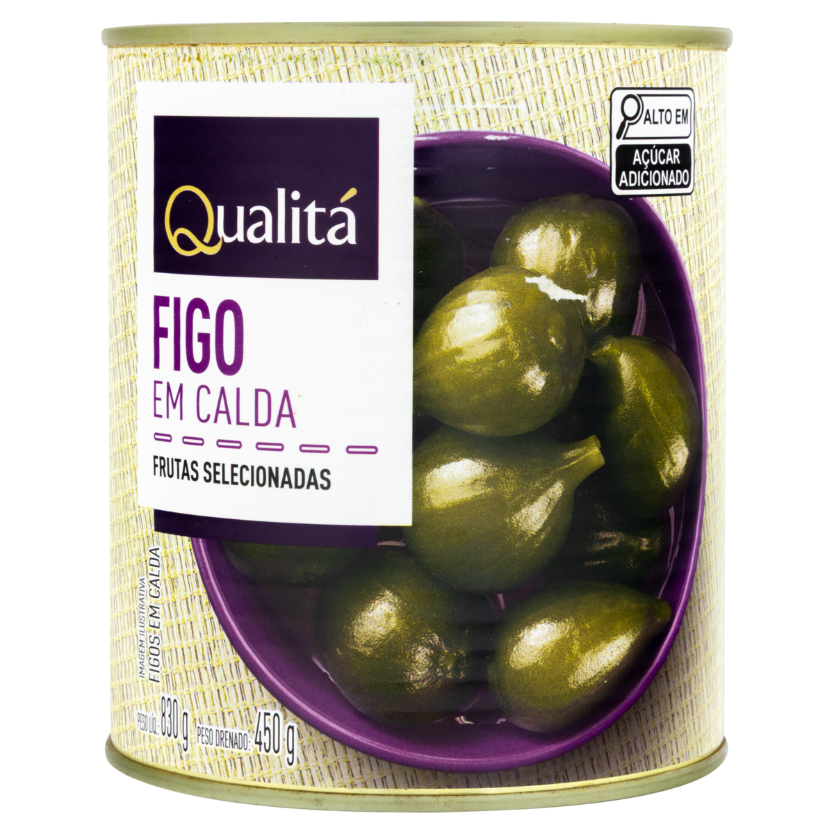 Figo em Calda QUALITÁ Lata 450g