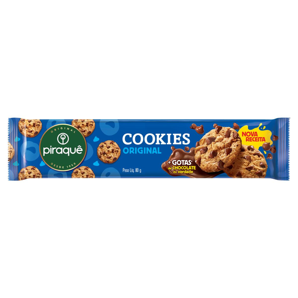 Cookies Piraquê Original 80g