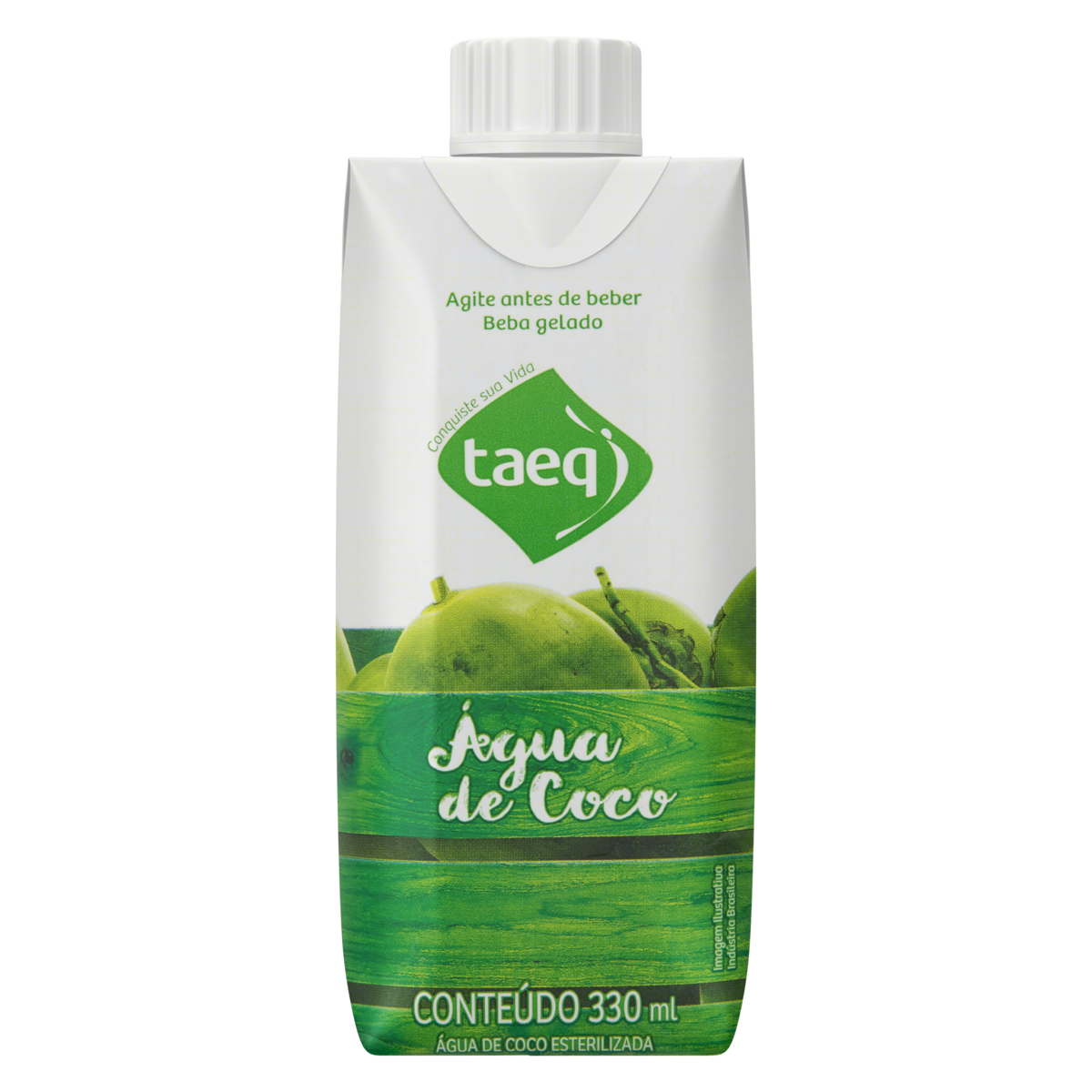 Água de Coco Esterilizada Taeq Caixa 330ml