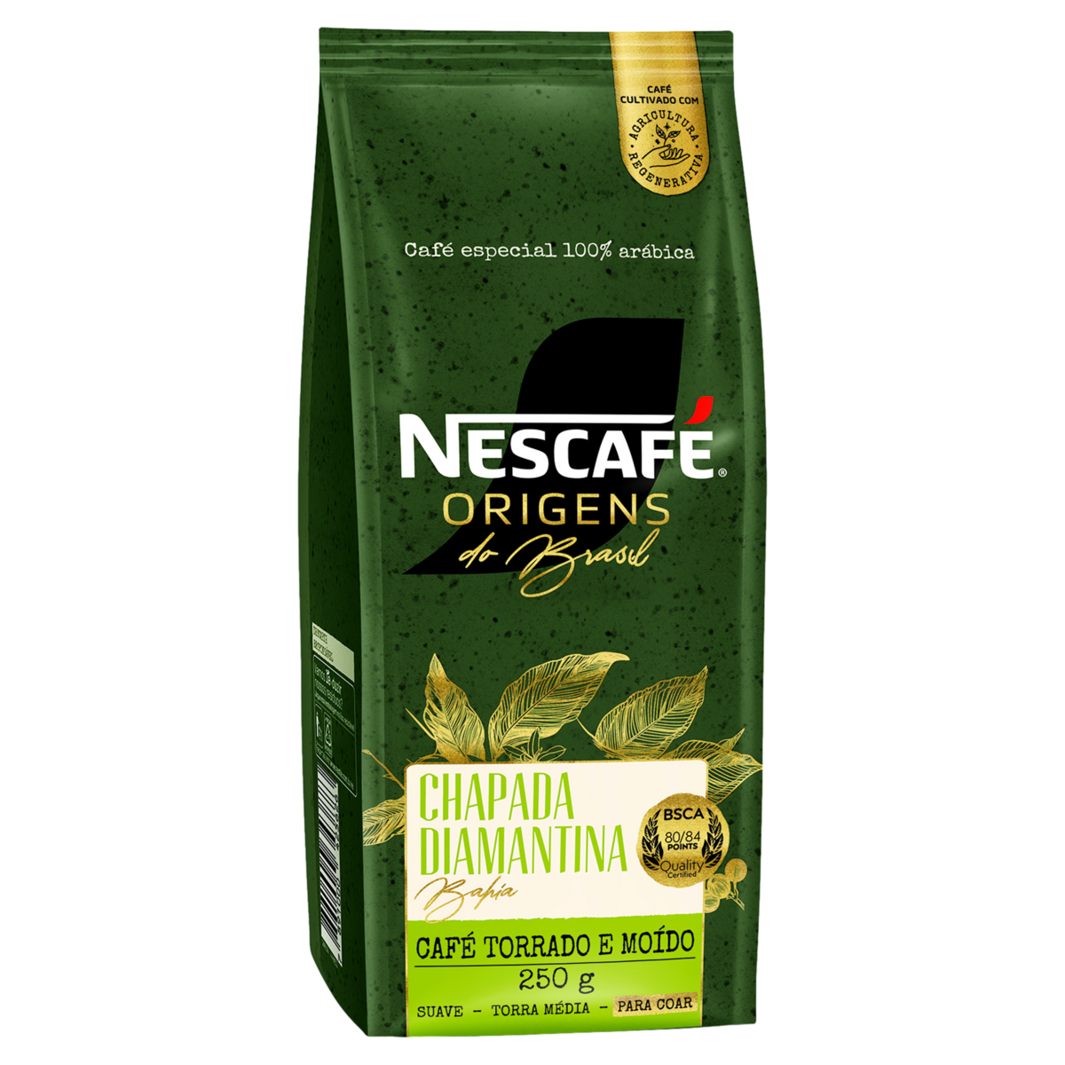 Café Torrado e Moído Chapada Diamantina Nescafé Origens do Brasil Pacote 250g