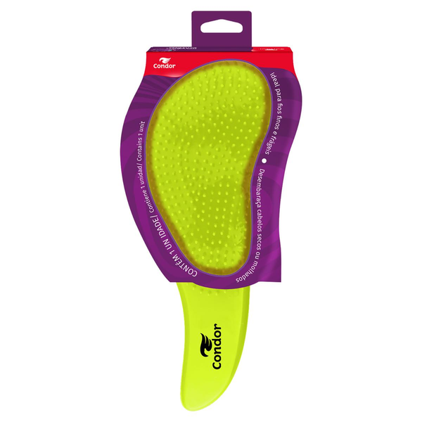 Escova para Cabelo Condor Pocket - Gota - Ref. 972107