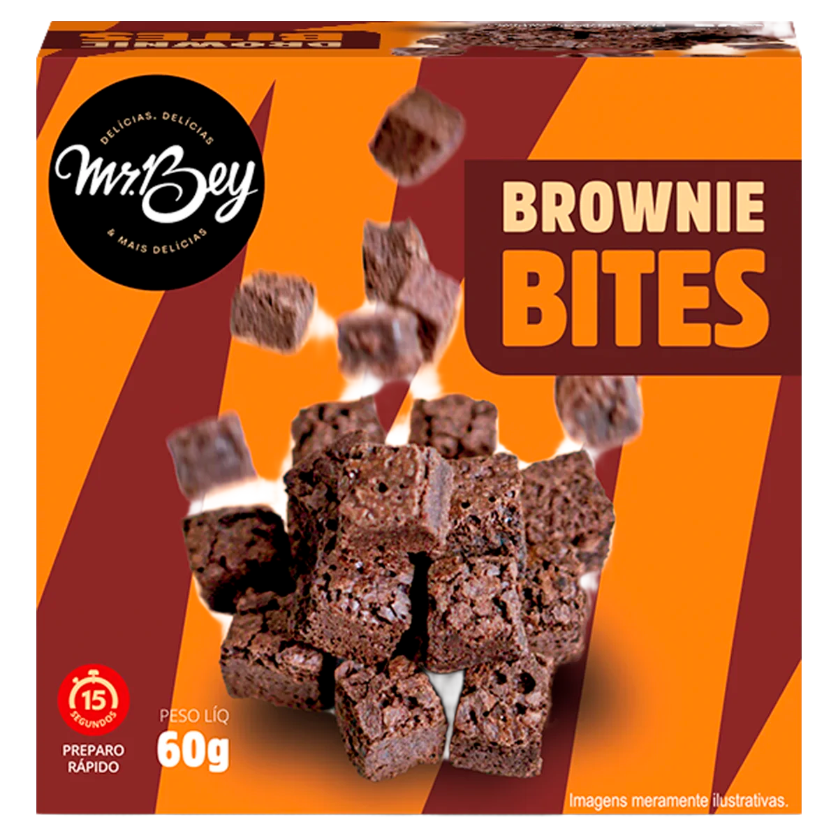 BROWNIE BITES 60G