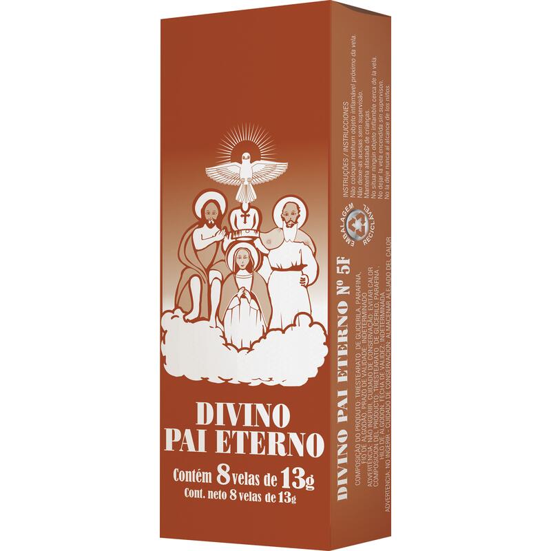 Vela Divino Pai Eterno Nº5 8 un