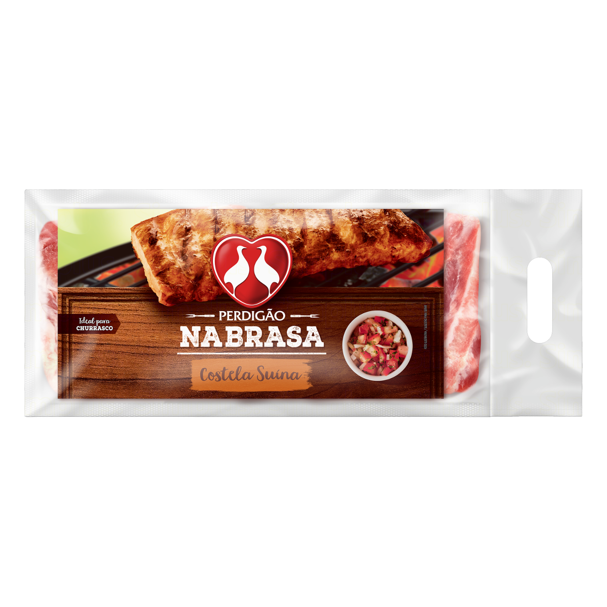 Costela Suína Congelada Nabrasa Perdigão 850g
