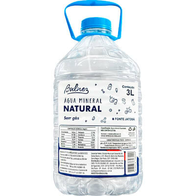 Água Mineral Bulnez Sem Gás 3L
