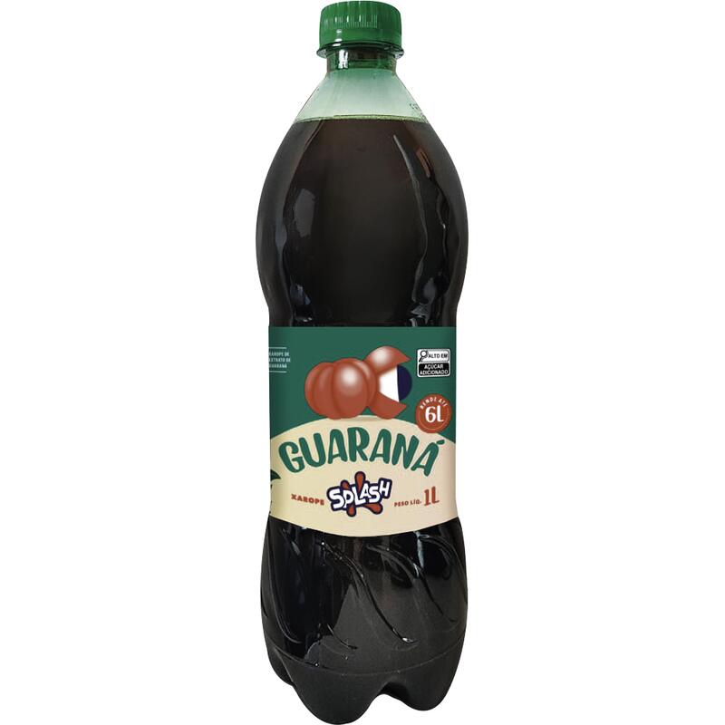Xarope de Guaraná Splash 1L
