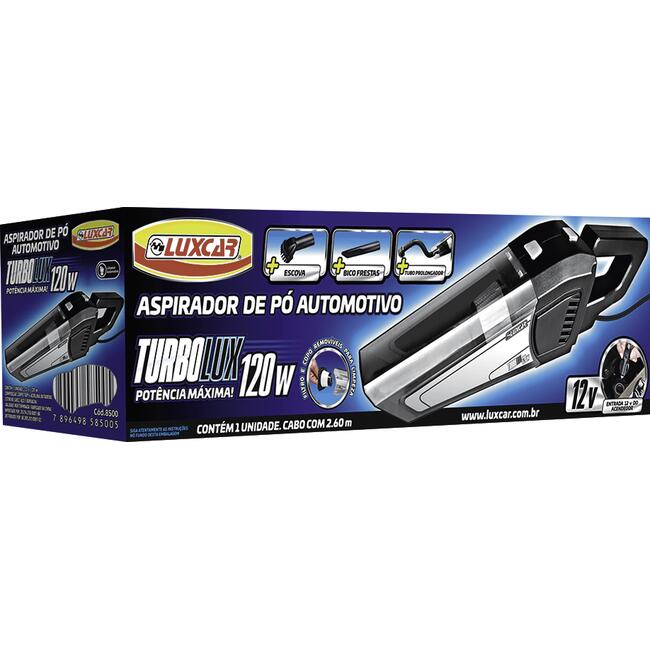 Mini Aspirador Automotivo Luxcar 120w un