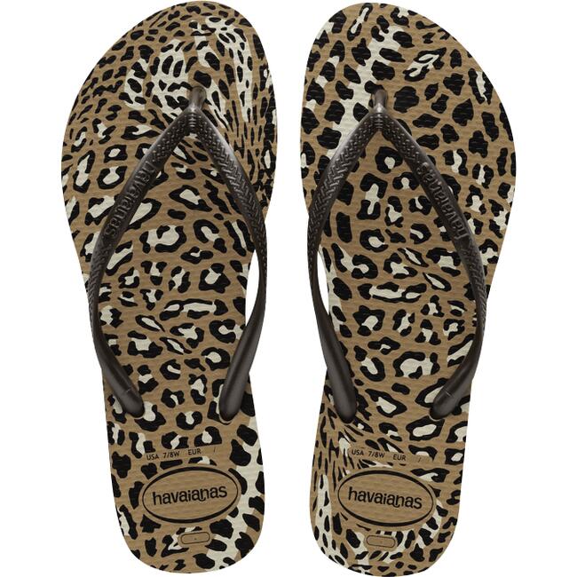 Sandália HAVAIANAS Animal 39/40 Gold