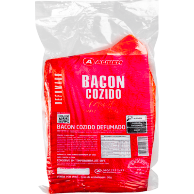 Bacon Defumado Alibem Preço por quilo na peça