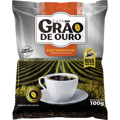 Café Grão de Ouro Almofada 100g