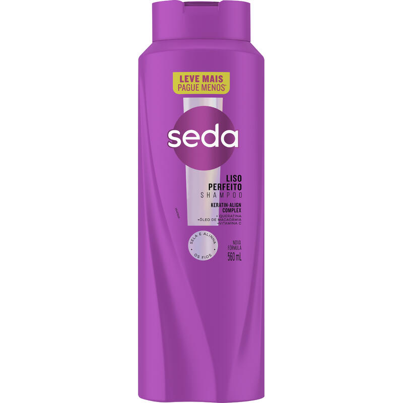 Shampoo Seda Liso Perfeito 560ml
