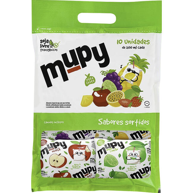 Alimento À Base de Soja Mupy Misto 10x200ml