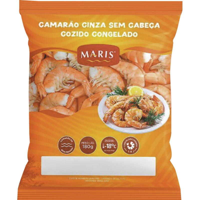 Camarão sem Cabeça Maris 26/36 180g