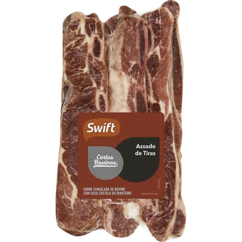 Carne Bovina Assado de Tiras Swift Cong Preço por quilo na peça