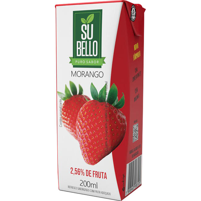 Suco Pronto Subello Morango 200ml
