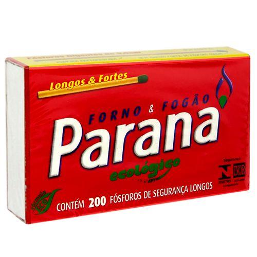 Fósforo Paraná Forno & Fogão Longos C/ 200 Palitos