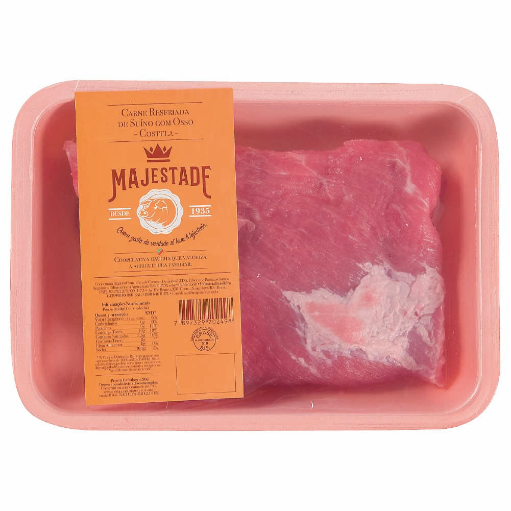 Costela Suína Resfriada Majestade