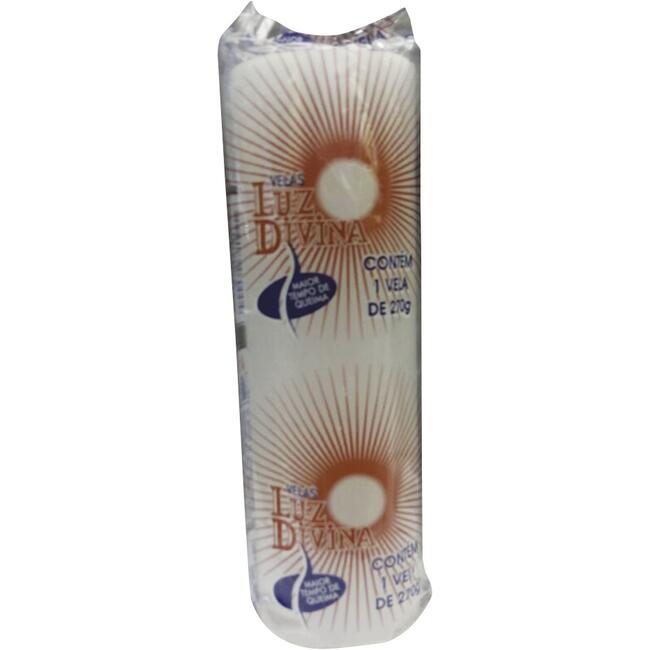 Vela Guanabara Luz Divina Branca 270g un