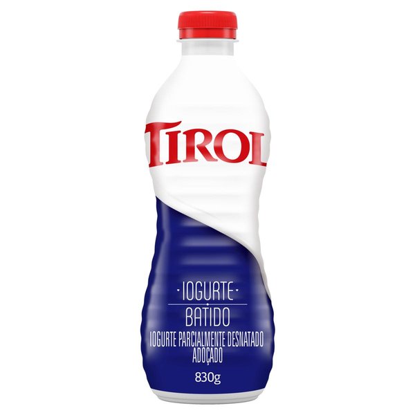 Iogurte Tirol 860g- Desnatado - Batido