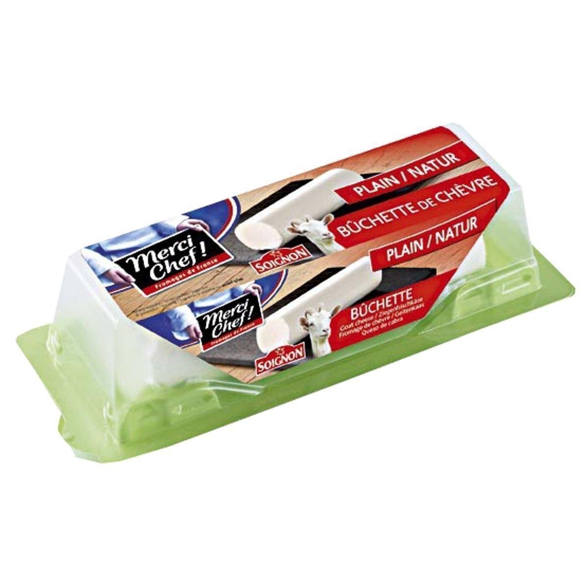 Queijo Francês de Cabra Natural MERCI CHEF 125g