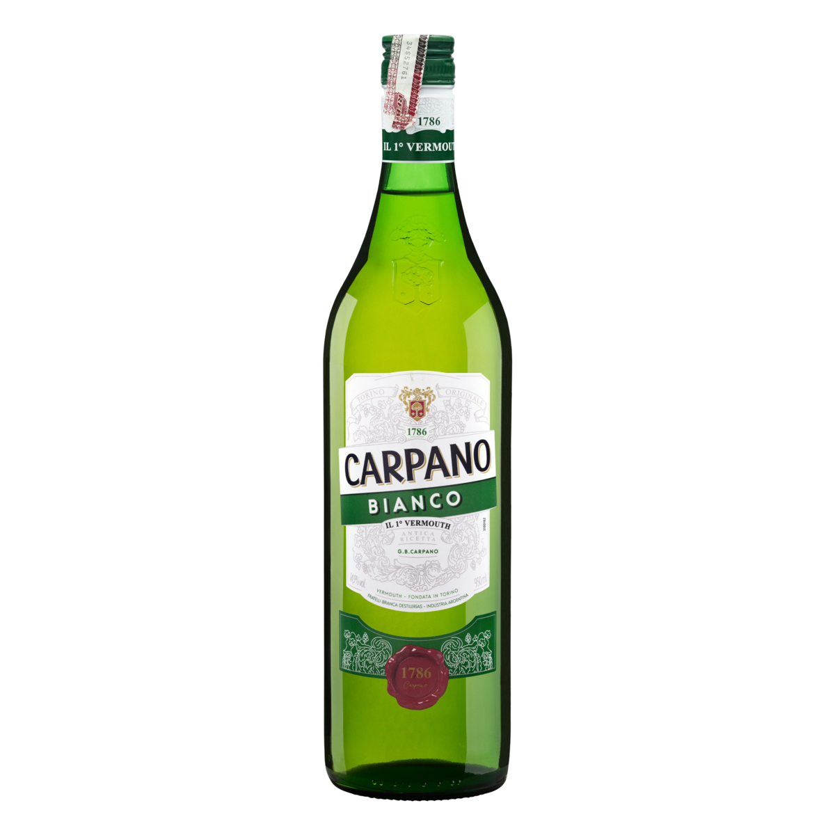 Vermute Bianco Carpano Garrafa 950ml