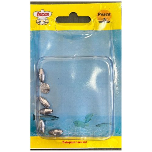 Chumbada Incas Para Pesca N°1 8g