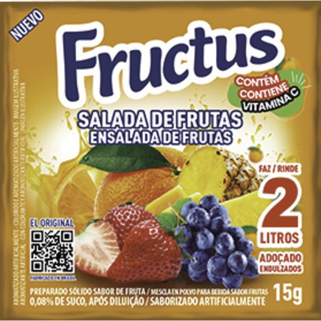 Refresco em Pó Fructus Salada de Fruta 15g