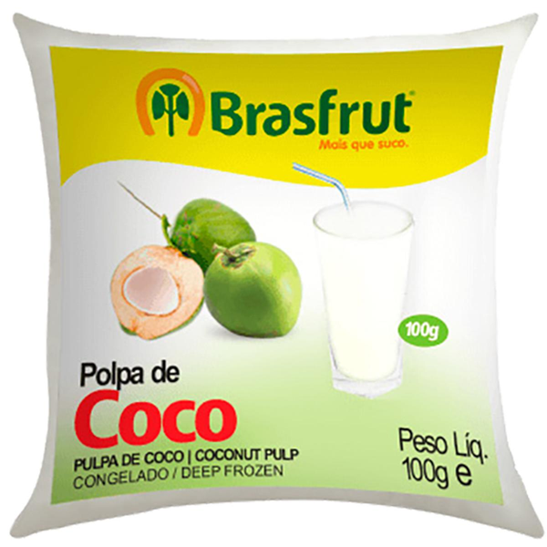 Polpa de Coco Brasfrut 100g