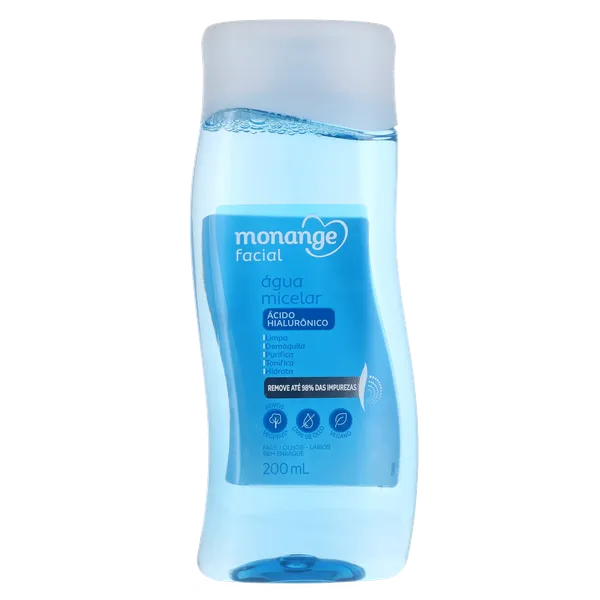 Loção Água Micelar Monange 200ml - Hialurônico