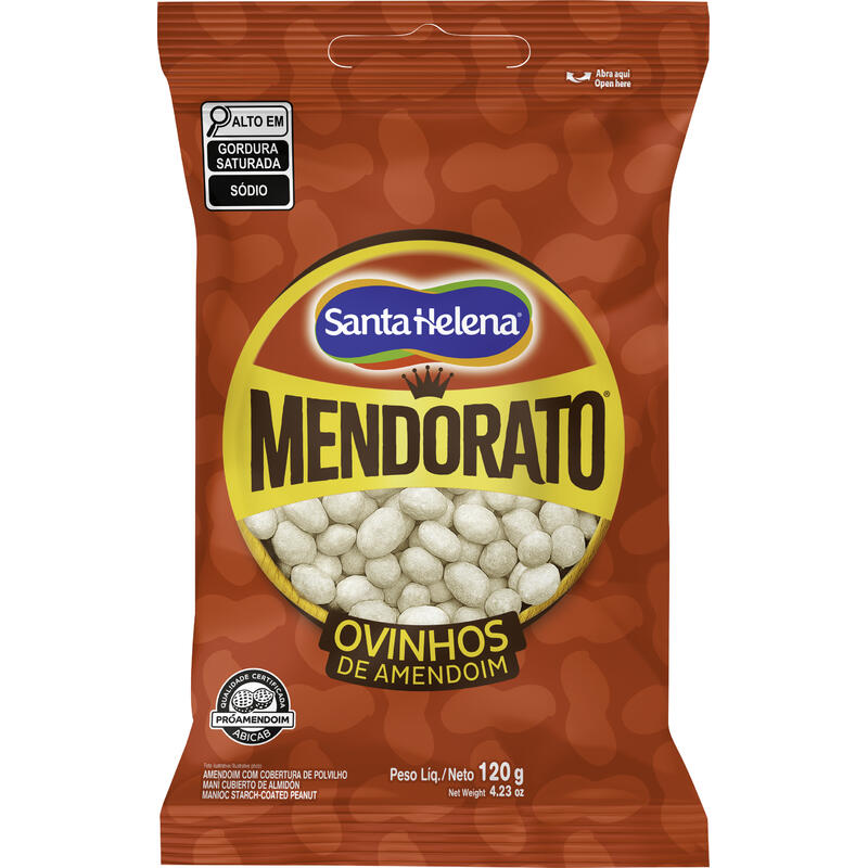 Amendoim Santa Helena Mendorato Ovinhos 120g