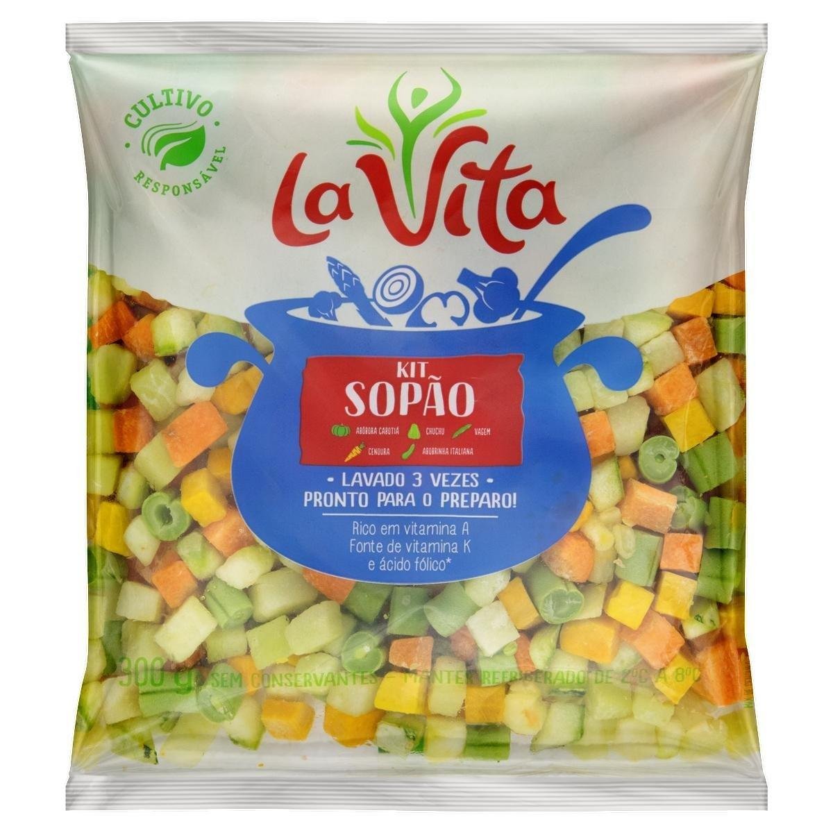 Kit Sopão Higienizado La Vita 300g