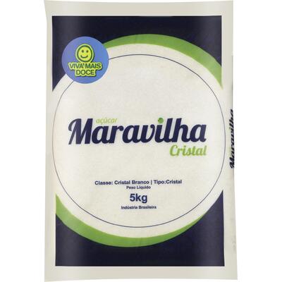 Açúcar Cristal Maravilha 5kg