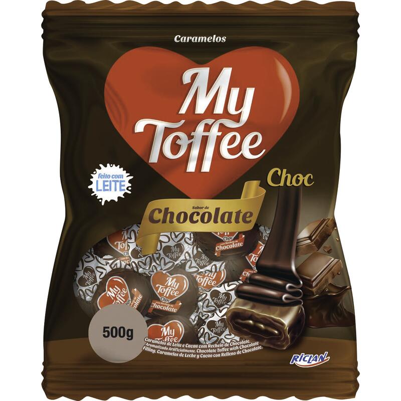 Bala Riclan My Toffee Chocolate 500g