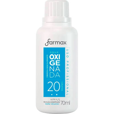 Água Oxigenada Farmax 20 Volumes 70ml