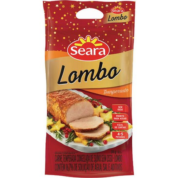 LOMBO SUINO SEARA TEMP.CONG.CR Kg