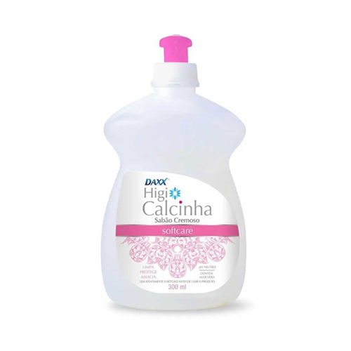Sabão Cremoso Daxx Higi Softcare 300ml Neutro
