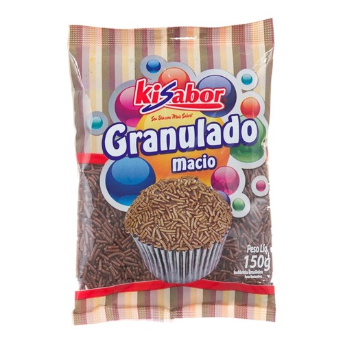 Chcocolate Granulado Macio Kisabor 150g