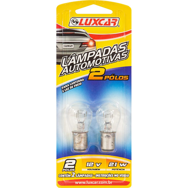 Lâmpada Luxcar Com 2 Polos - Ref. 7822