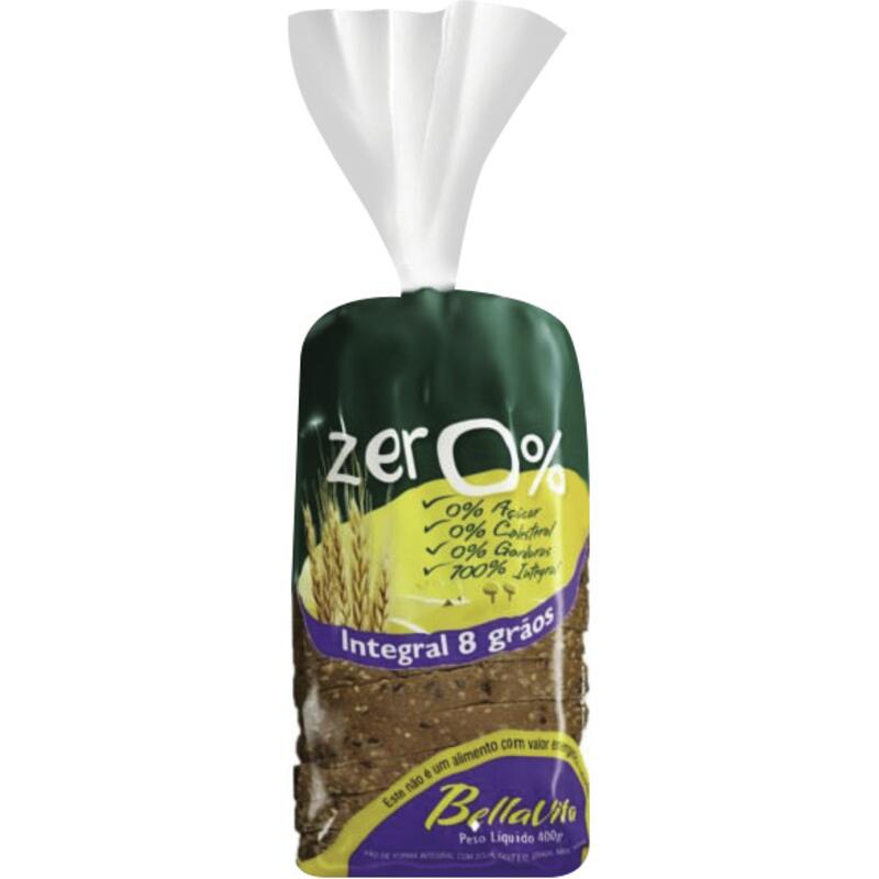 Pão Light Bellavita 8 Grãos 400g