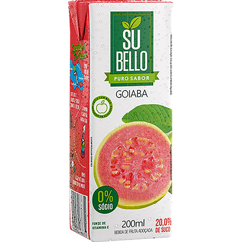 Suco Pronto Subello Goiaba 200ml