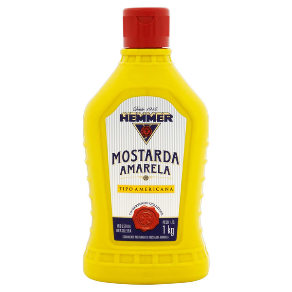 Mostarda Hemmer 1kg - Amarela